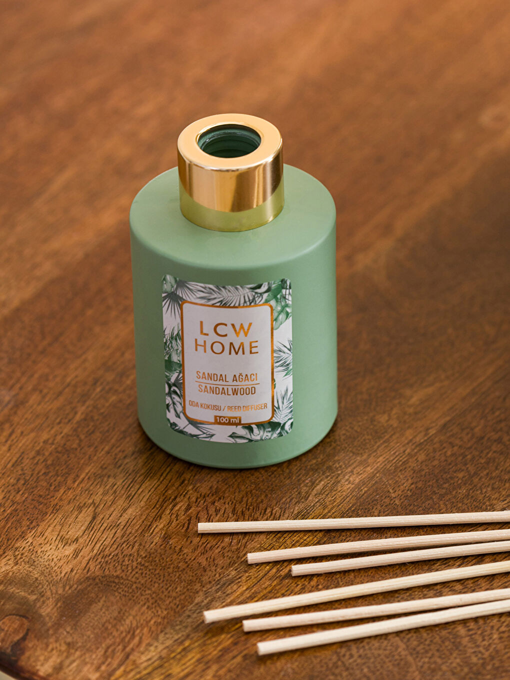 Yeşil Sandal Ağacı Kokulu Çubuklu Oda Kokusu 100 ml-2