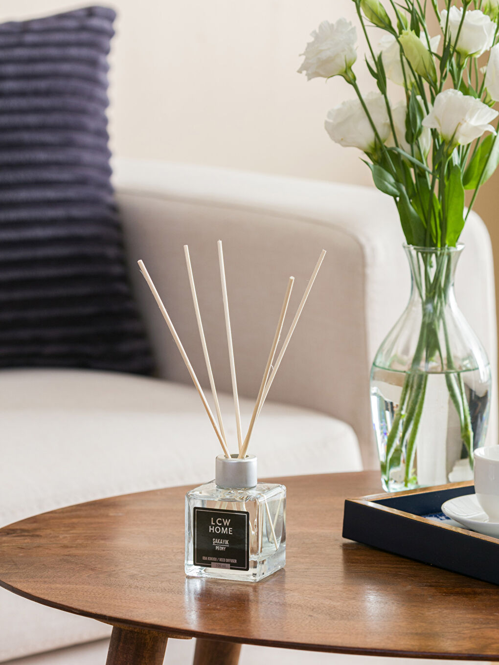 Gri Şakayık Kokulu Çubuklu Oda Kokusu 100 ml