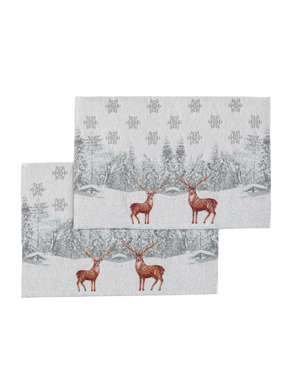 LCW HOME Patterned Placemat 2 Pcs 33x50 Cm -W3DP04Z8-F9C