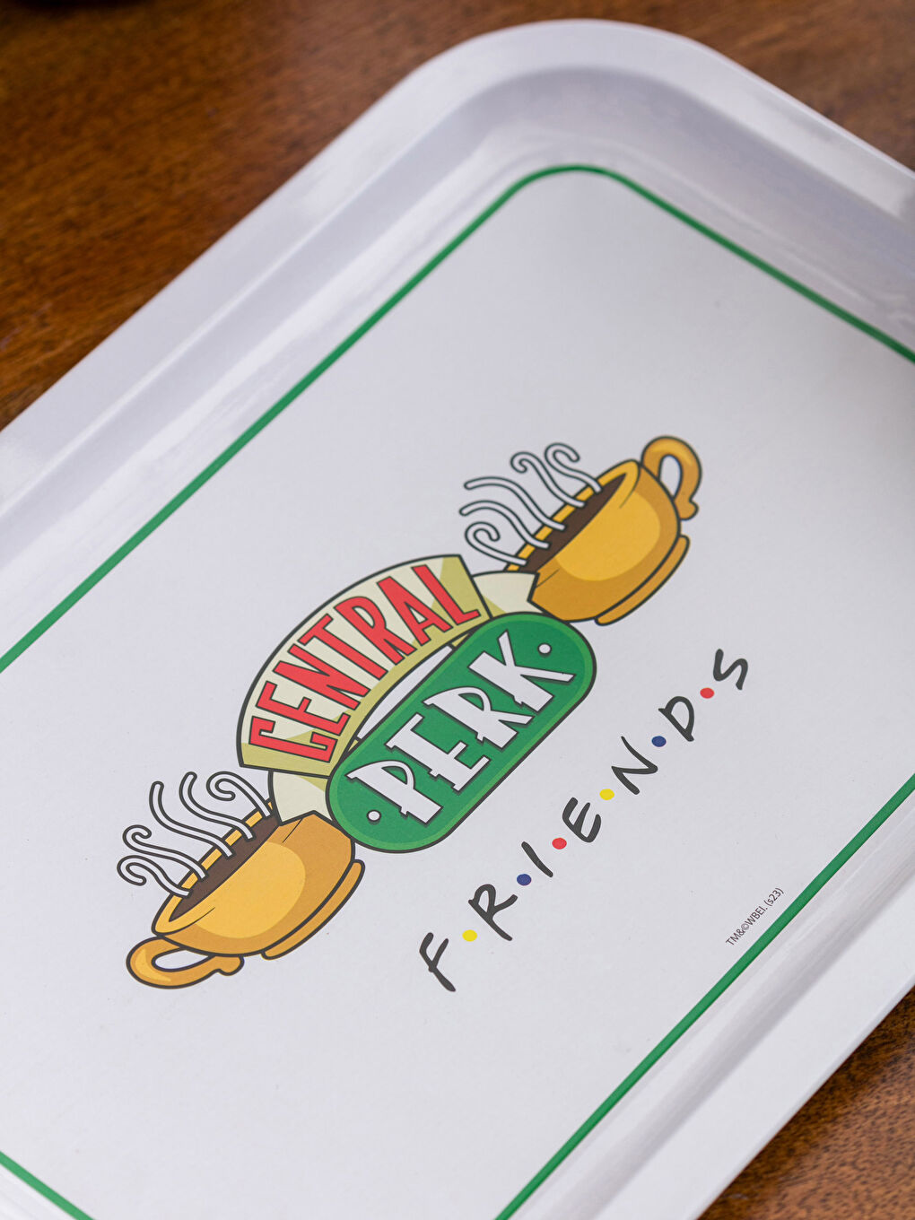 Karışık Friends Baskılı Metal Tepsi 35x23 cm-2