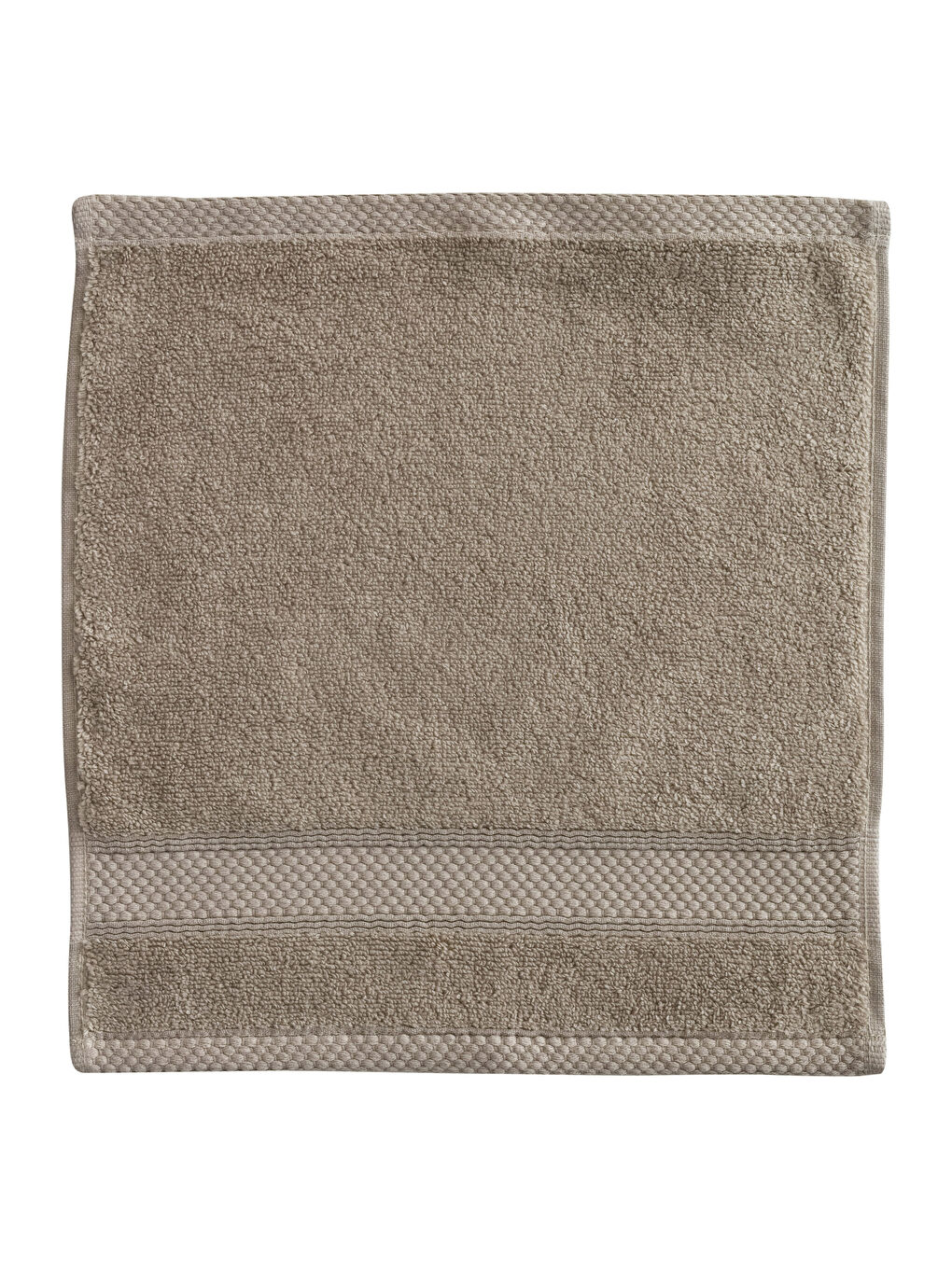Kahverengi Pamuklu El Havlusu 33x33 cm-4