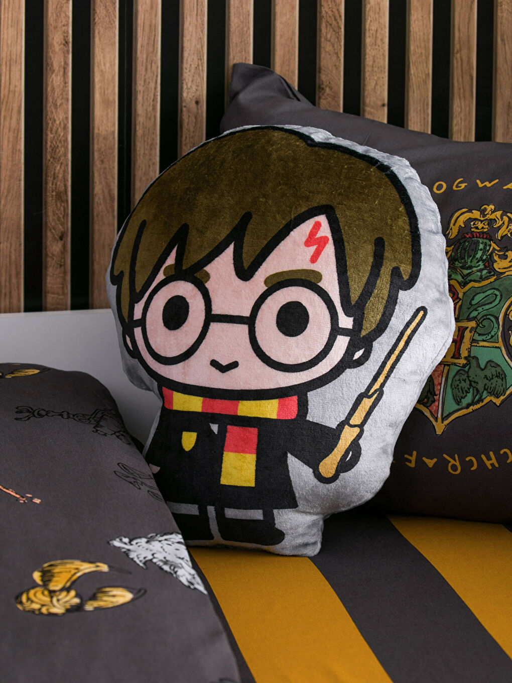 LCW HOME Karişik Harry Potter Baskılı Dolgulu Bebek Kırlent 38 cm