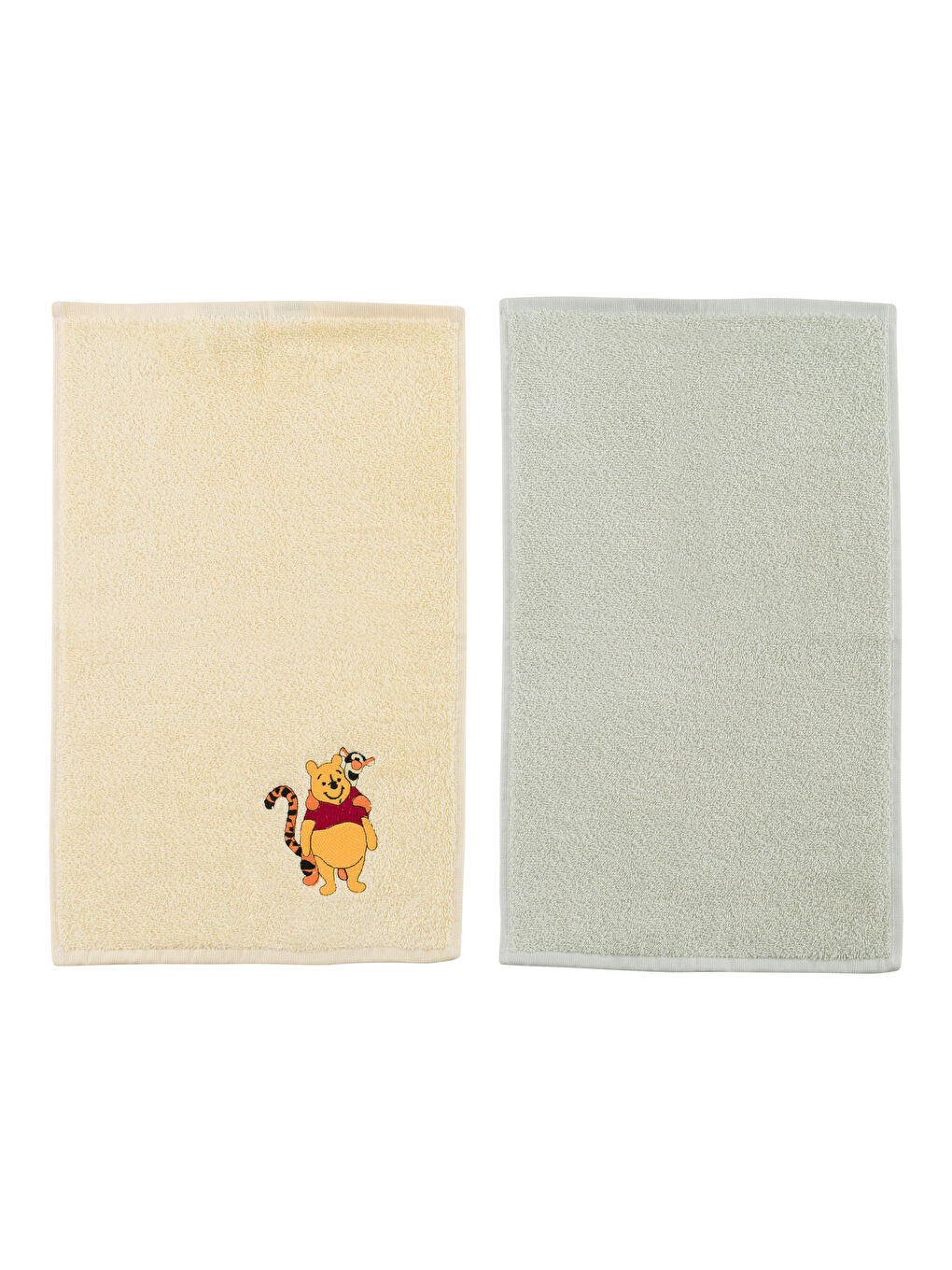 Karışık Winnie the Pooh İşlemeli 2'li El Havlusu 30x50 cm-5