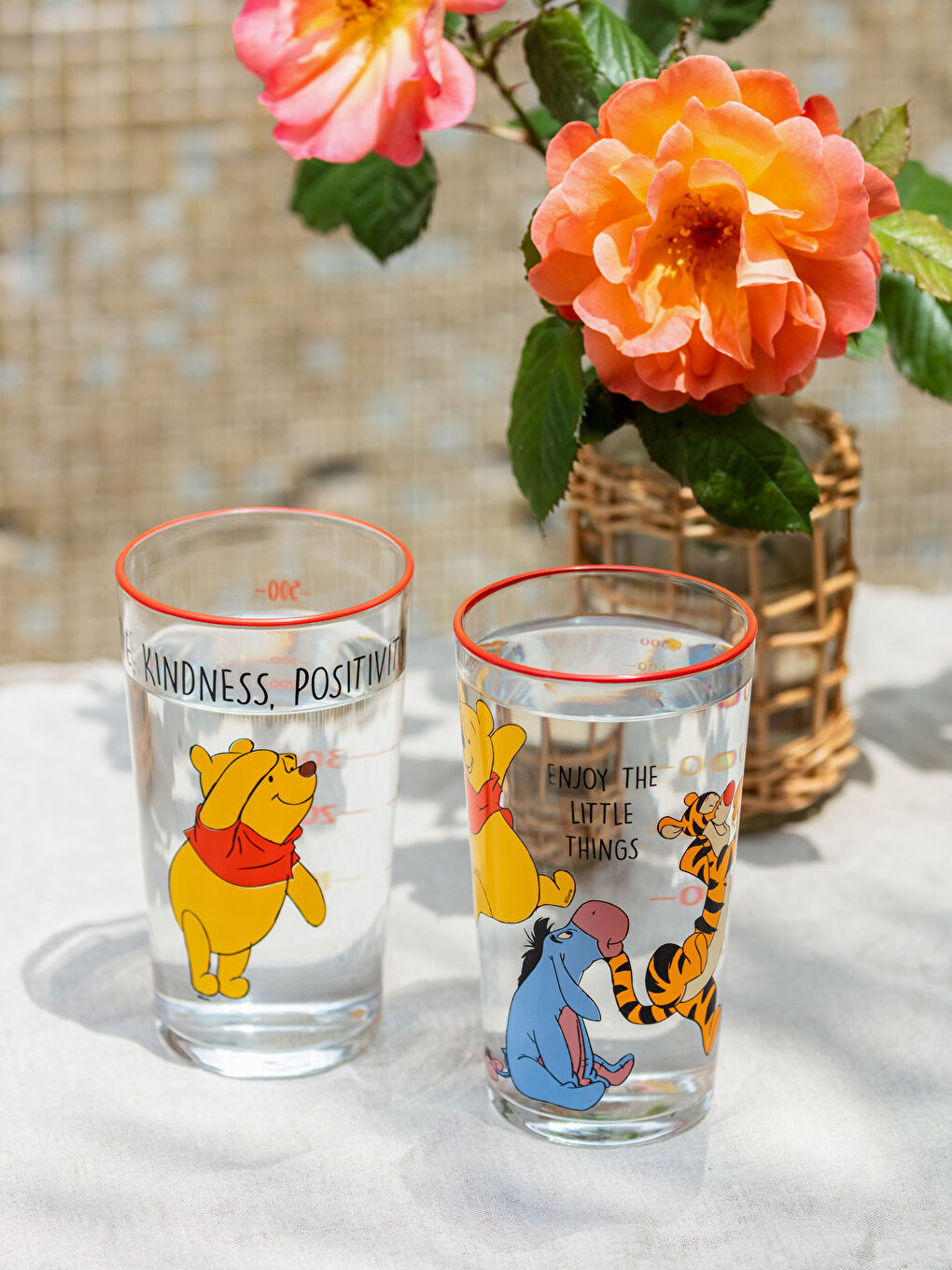 Karışık Winnie The Pooh Baskılı Bardak 2'li 570 ml-1