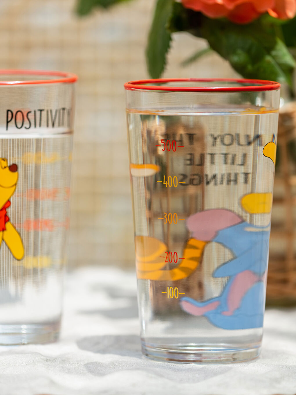Karışık Winnie The Pooh Baskılı Bardak 2'li 570 ml-2