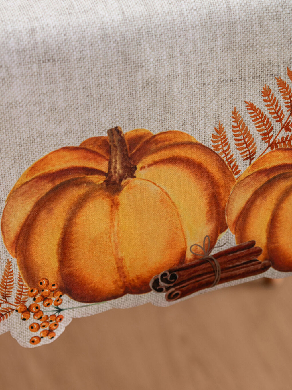 LCW HOME Pumpkin Printed Runner 45x150 cm -W3EE60Z8-F9C