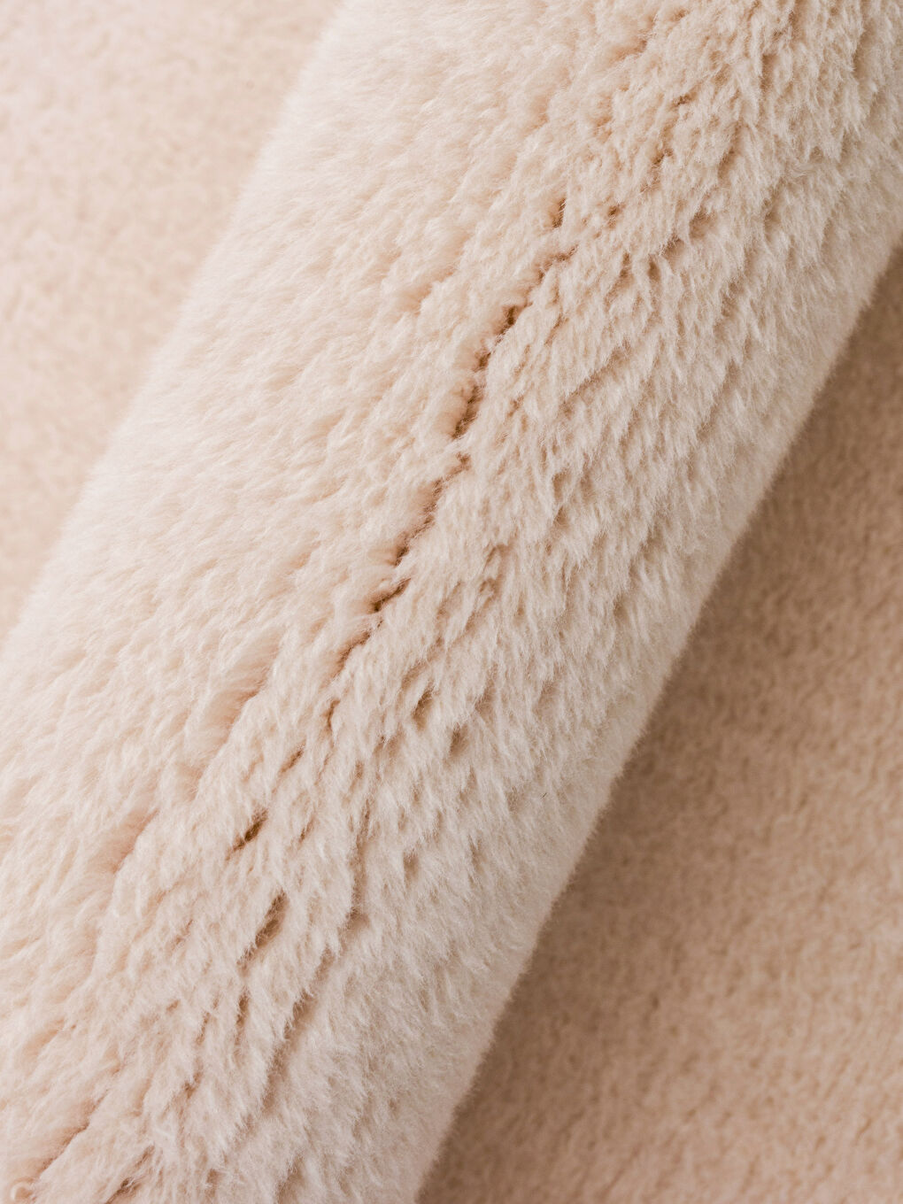 Bej Tüylü Halı 80x150 cm-2