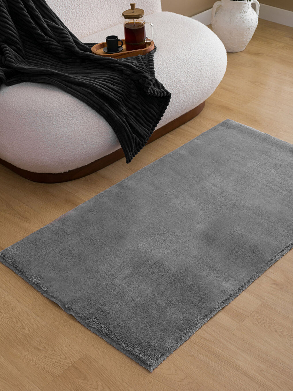 LCW HOME Fluffy Carpet 80x150 cm -W3EF13Z8-SRV