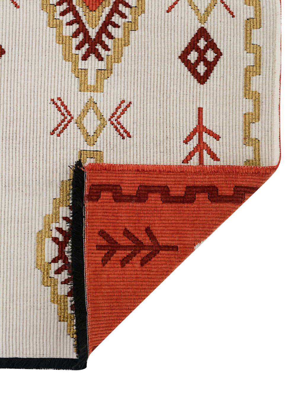 Karışık Etnik Desenli Halı 80x150 cm-4