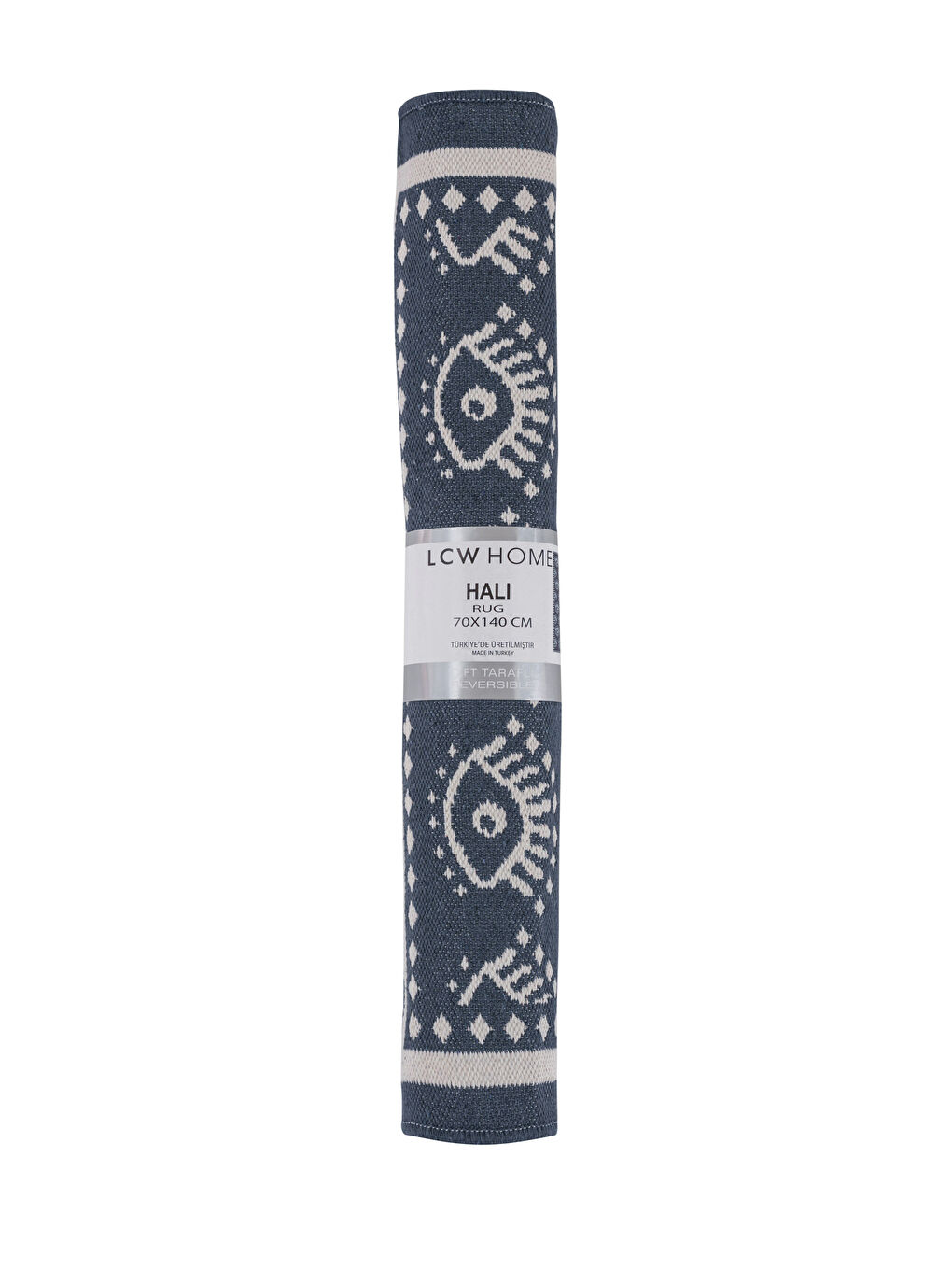 LCW HOME Karışık Baskılı Saçaklı Desenli Halı 70x140 Cm - 5