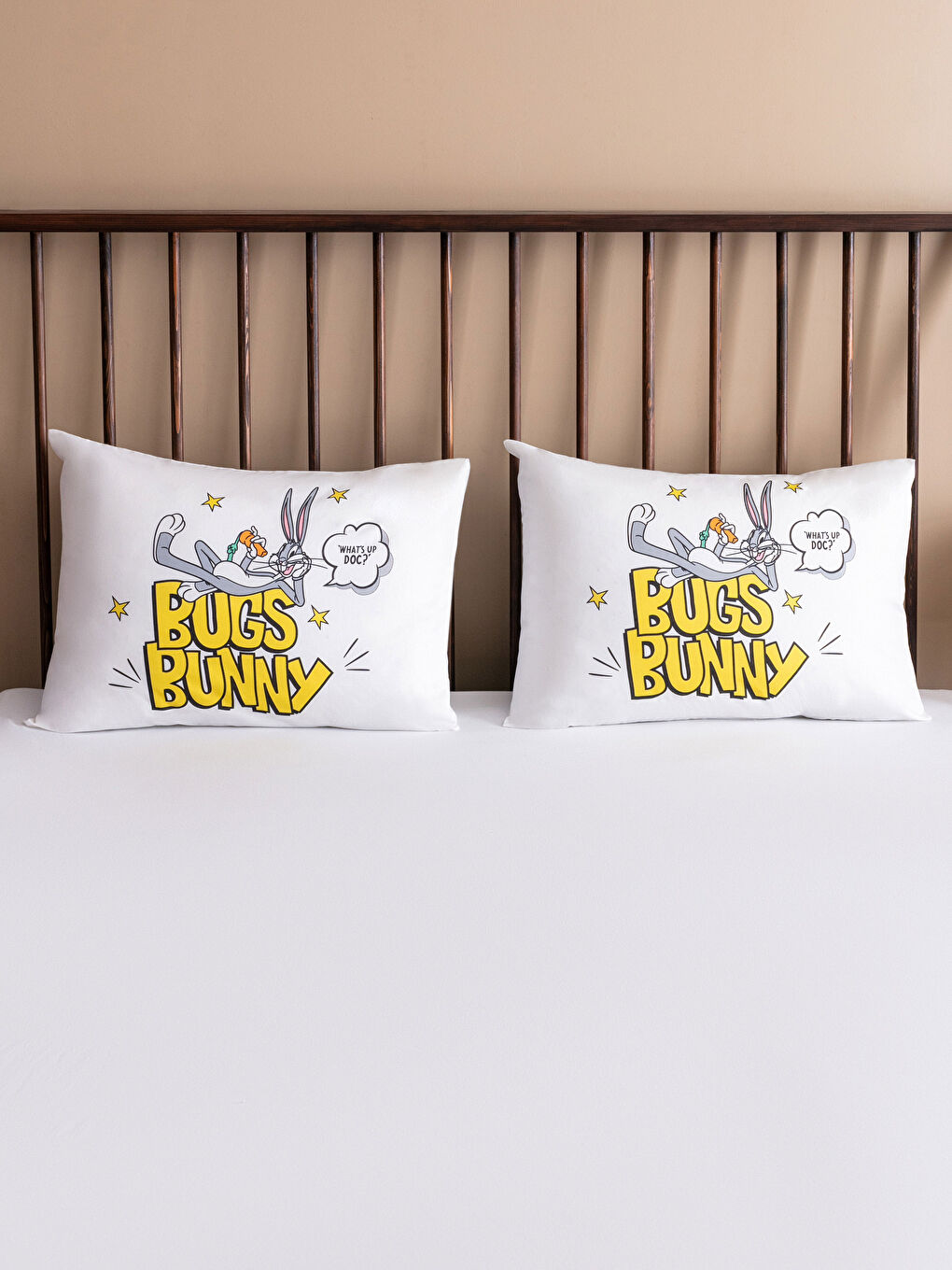 LCW HOME Jastučnice:Set Jastučnica Tkani Sa Štampom Duško Dugouško 2-Pakovanja 50x70 Cm -W3EH75Z8-F9C