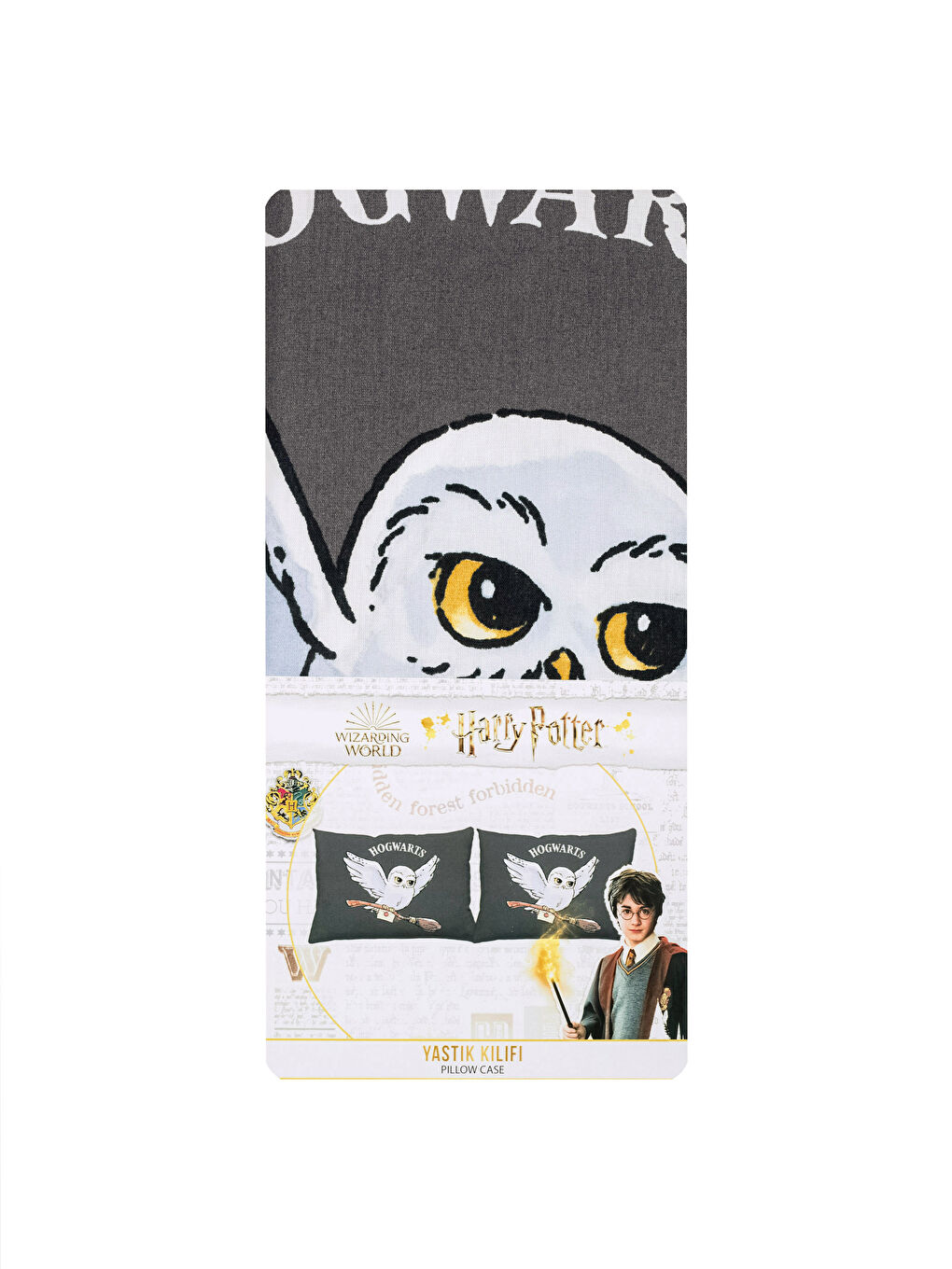 LCW HOME Štampane Tkane Jastučnice Hogwarts Set 2-Pakovanja 50x70 Cm -W3EH89Z8-F9C