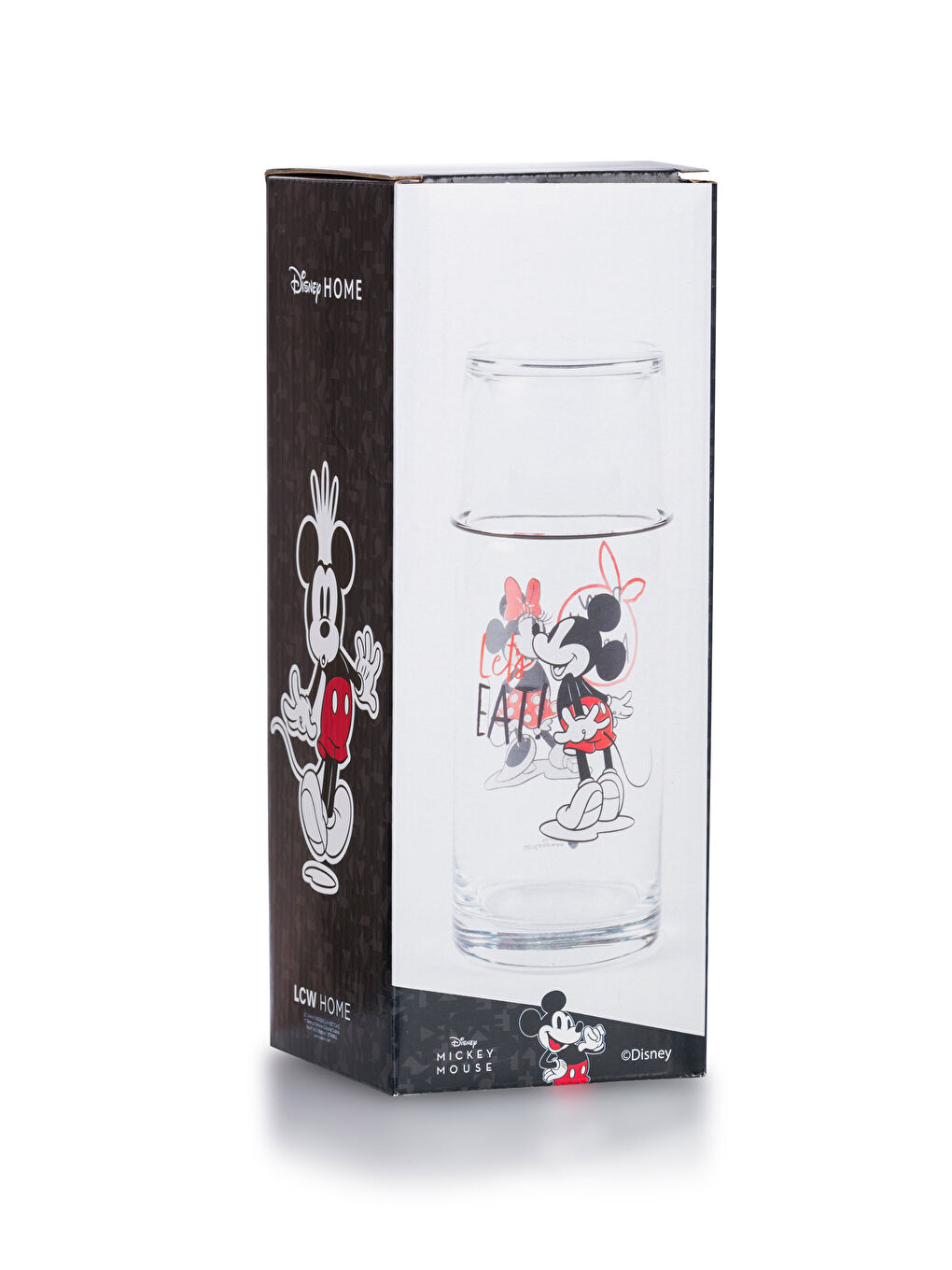 Karışık Minnie Mouse Baskılı Cam Sürahi 700 ml-5