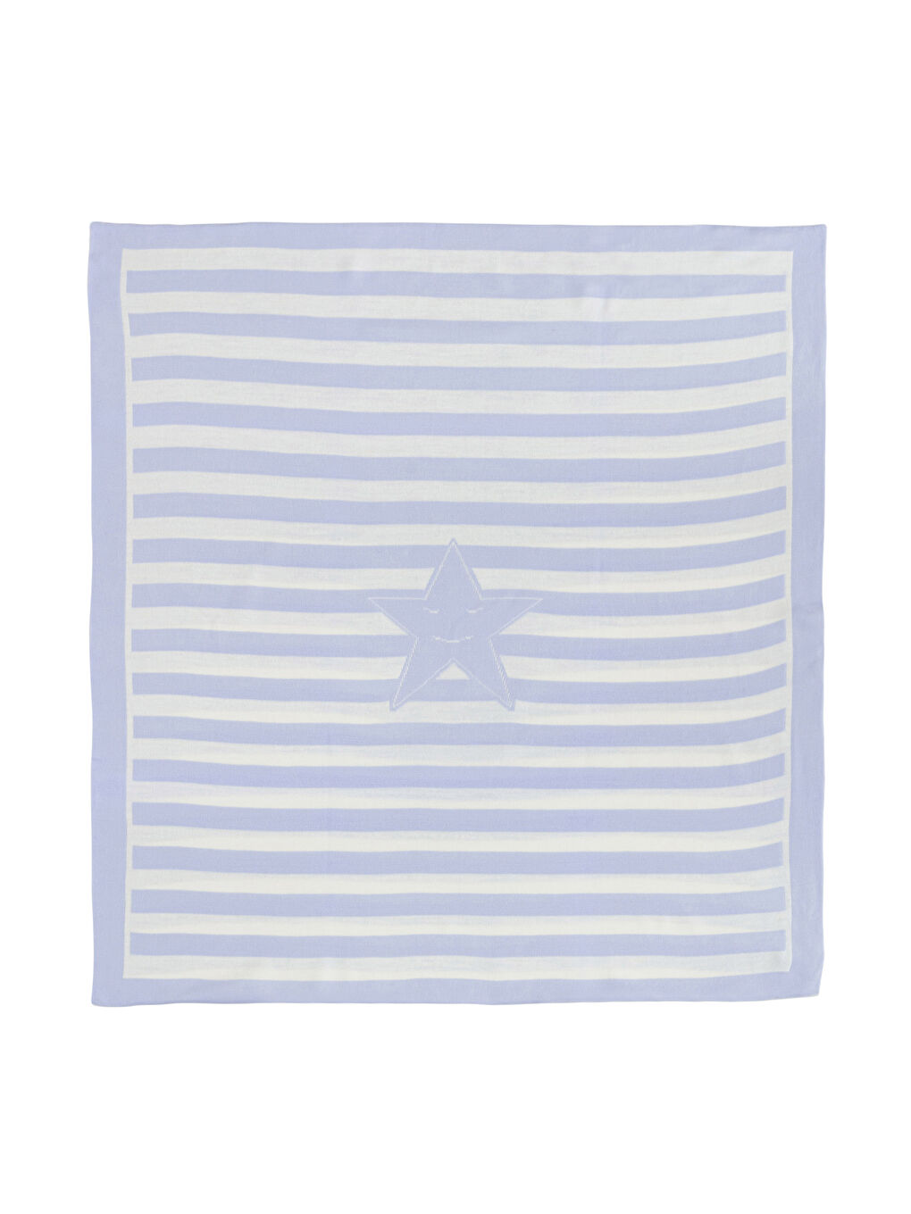 Mavi Yıldız Baskılı Erkek Bebek Battaniye-4