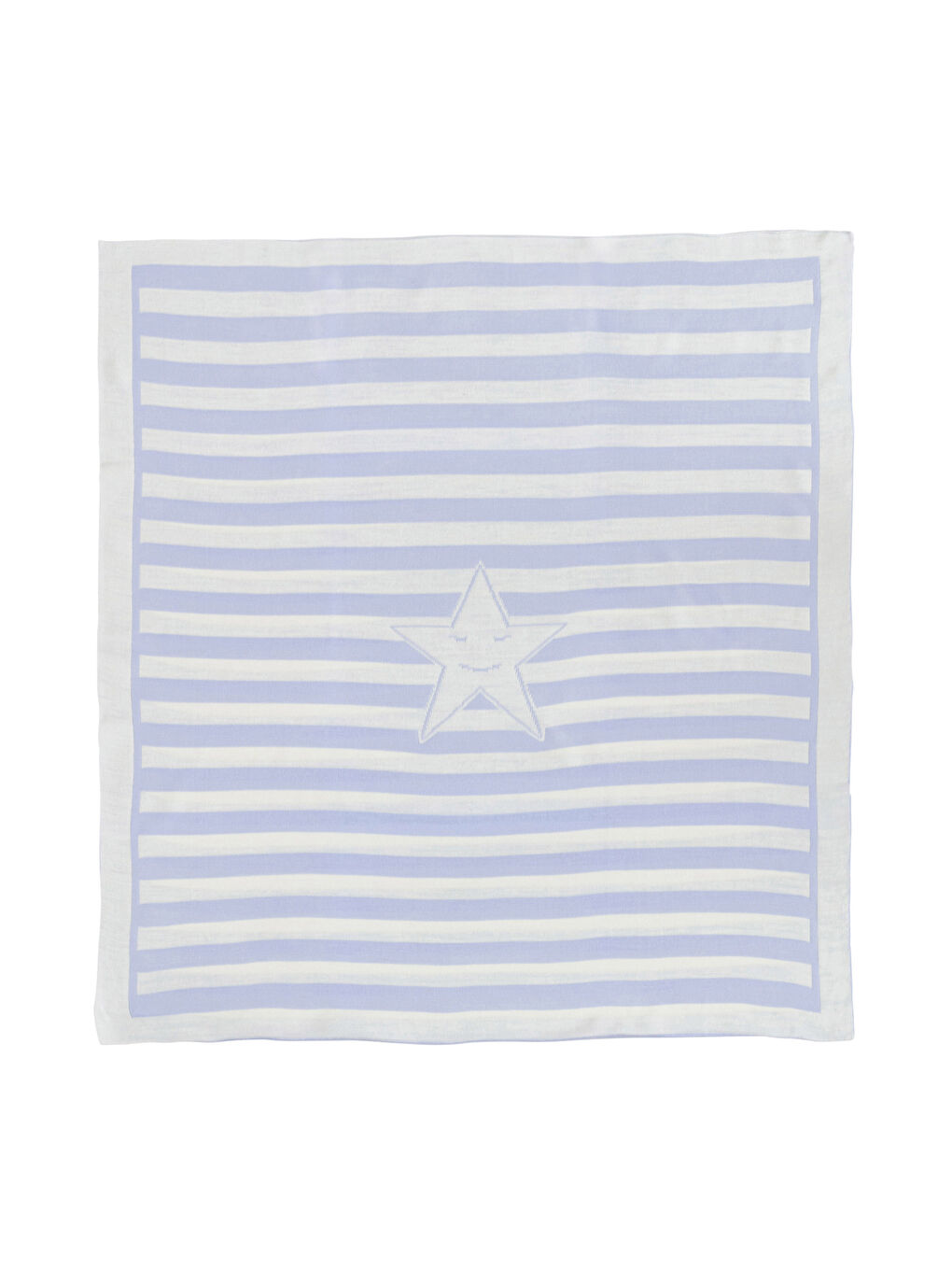 Mavi Yıldız Baskılı Erkek Bebek Battaniye-5
