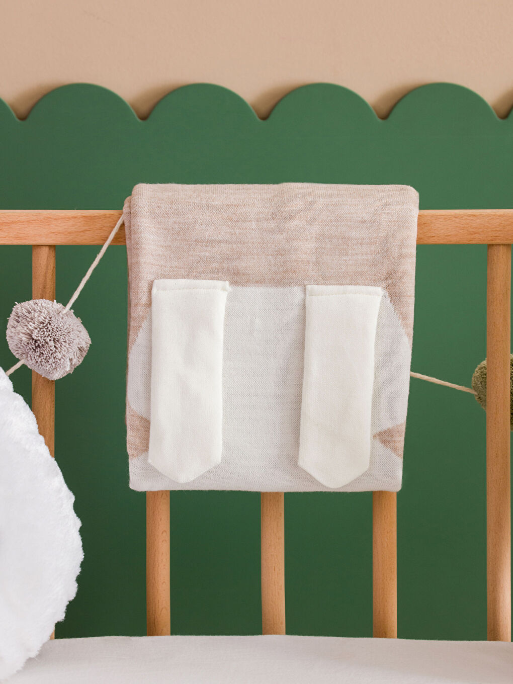 Bej Baskılı Erkek Çocuk Battaniyesi-1