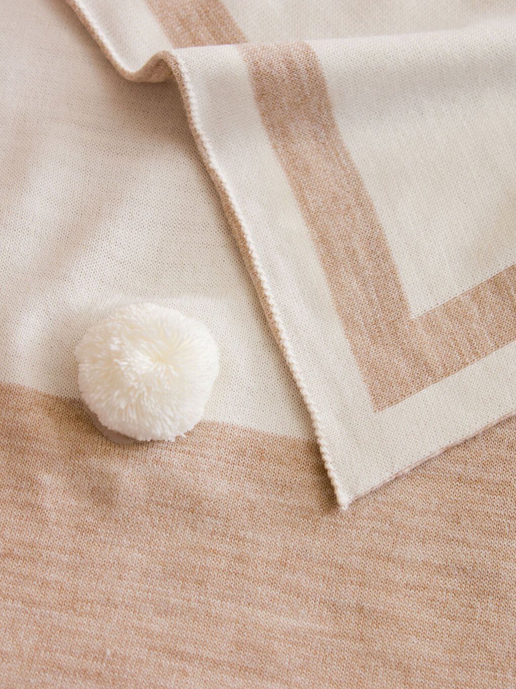 Bej Baskılı Erkek Çocuk Battaniyesi-3