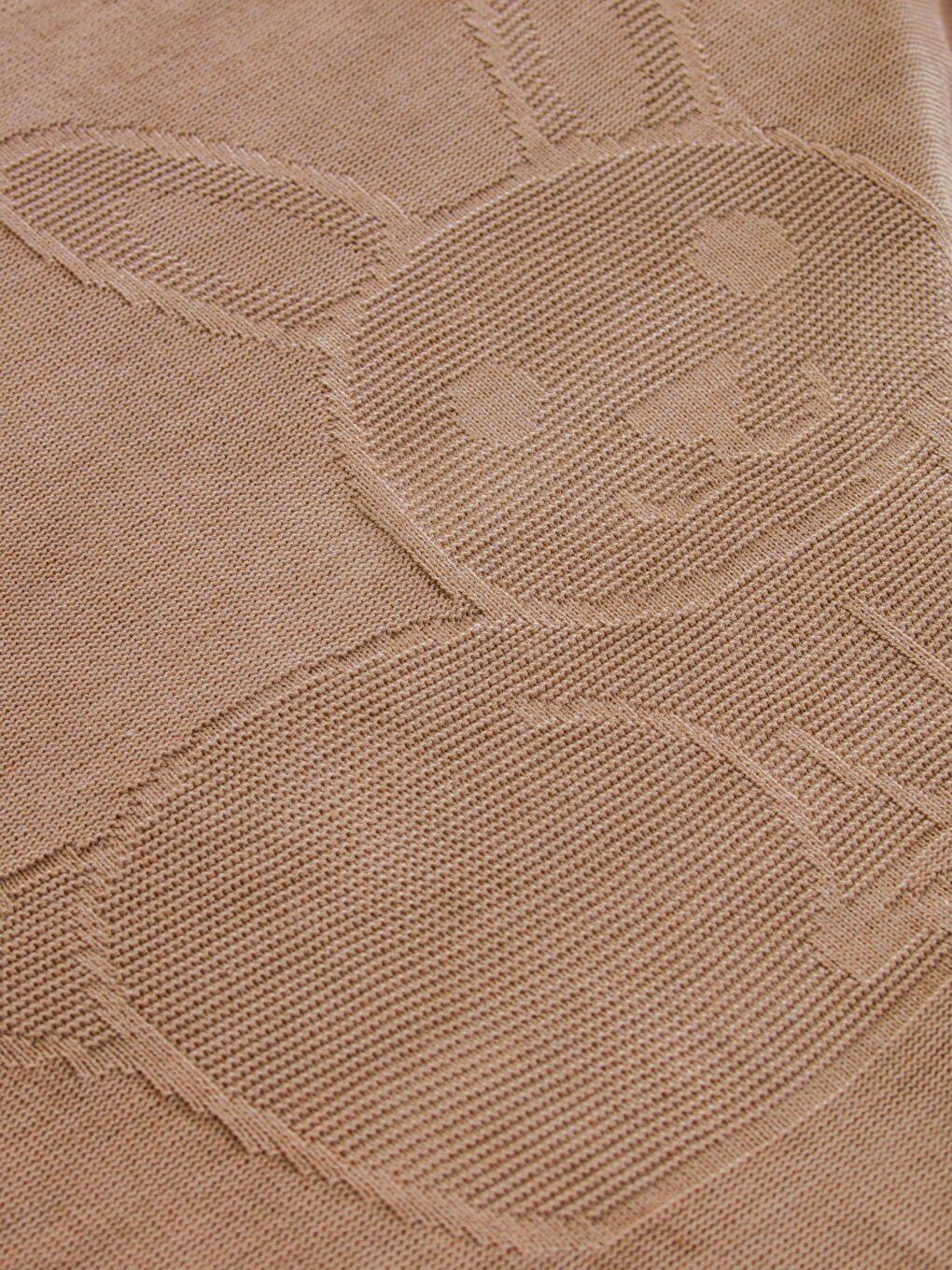 Kahverengi Desenli Bebek Battaniyesi-2