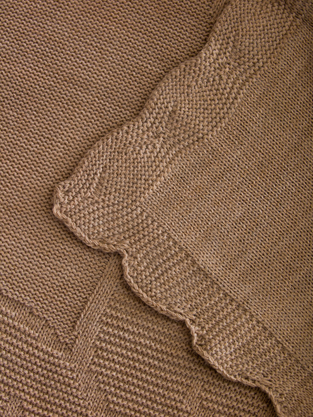 Kahverengi Desenli Bebek Battaniyesi-3