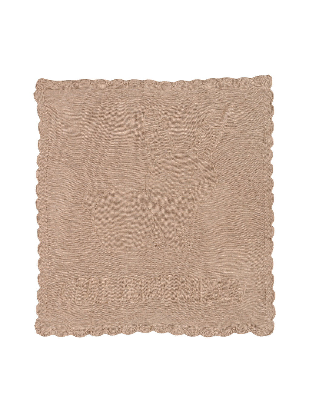 Kahverengi Desenli Bebek Battaniyesi-4