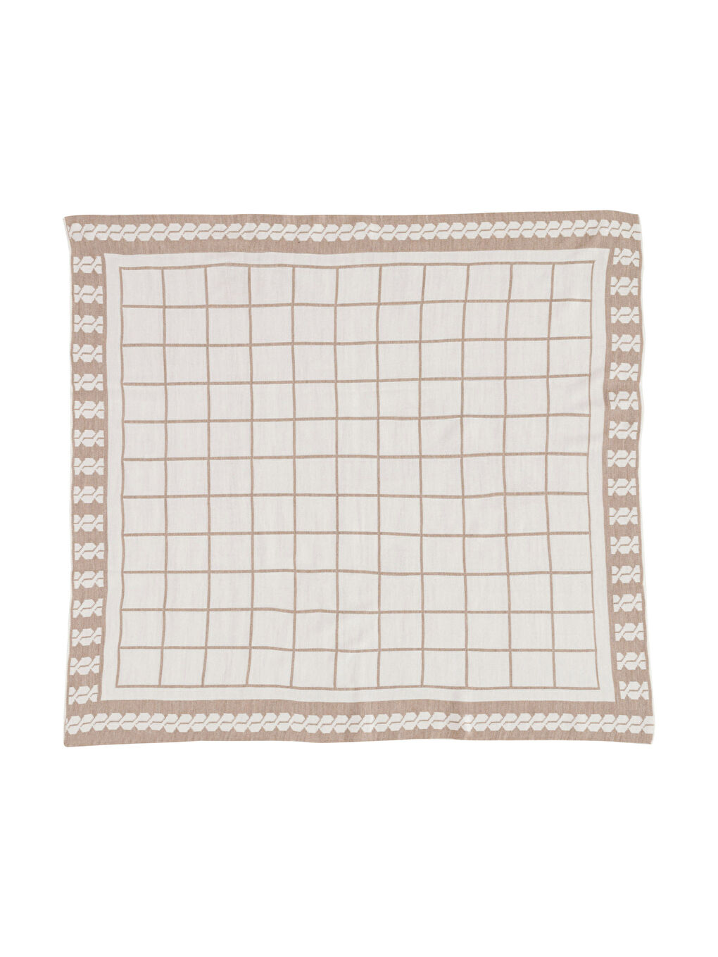 Kahverengi Desenli Erkek Bebek Battaniyesi-4