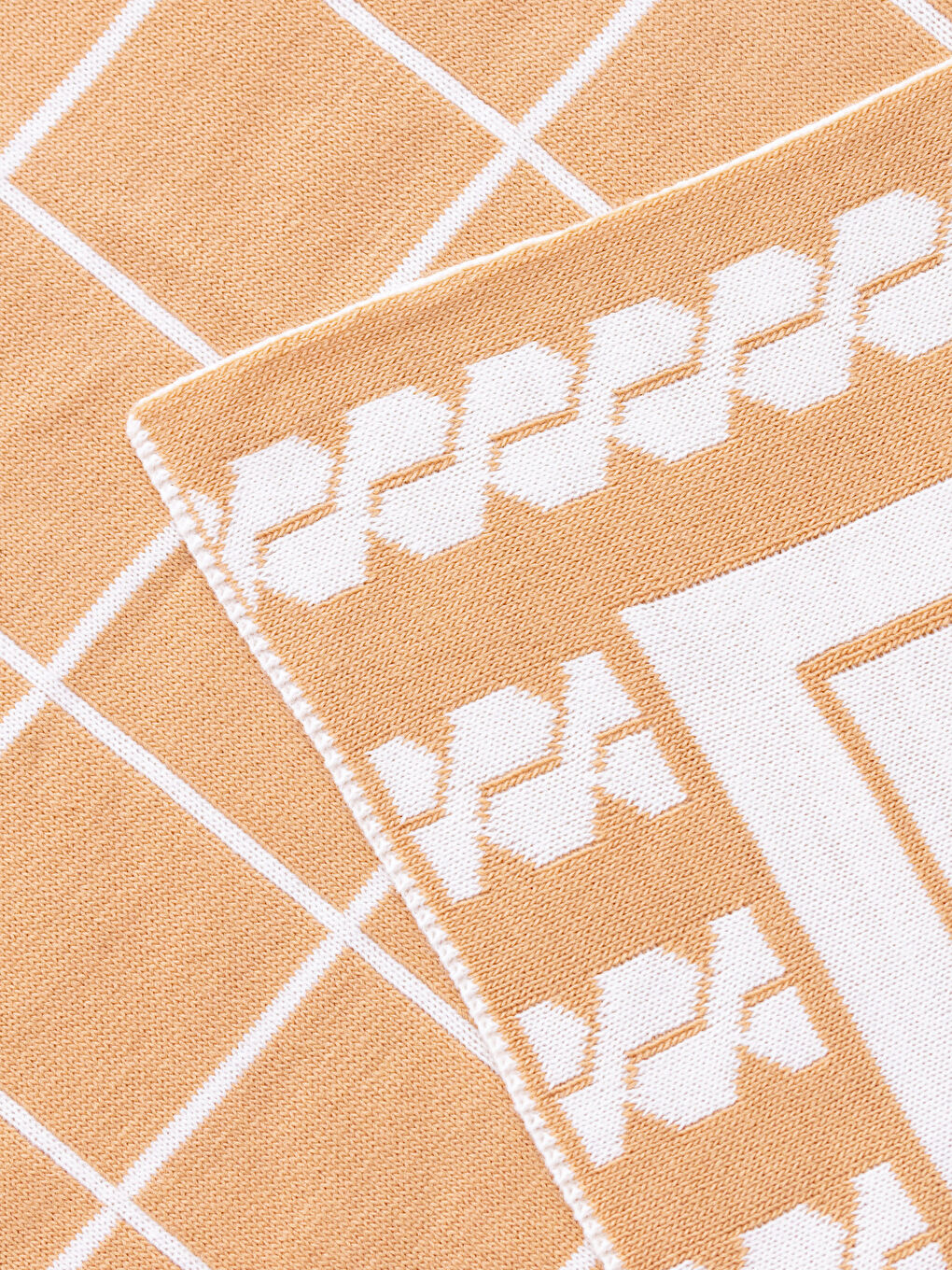 Kahverengi Desenli Erkek Bebek Battaniyesi-2