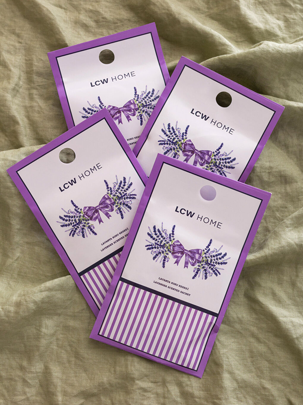 Mor Lavanta Koku Kesesi 4'lü-1