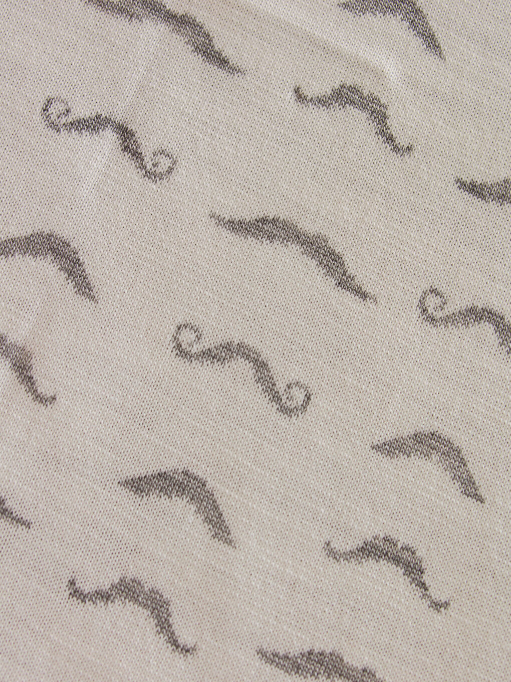 Gri Desenli Erkek Bebek Battaniye 85x95 cm-2