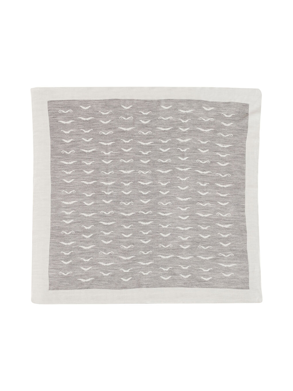 Gri Desenli Erkek Bebek Battaniye 85x95 cm-4