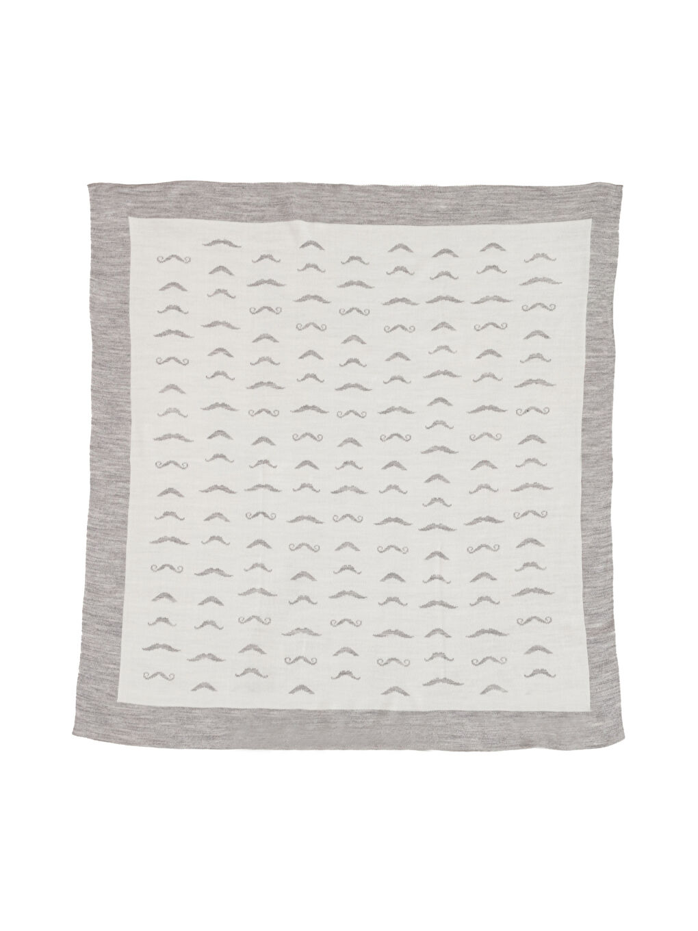 Gri Desenli Erkek Bebek Battaniye 85x95 cm-5
