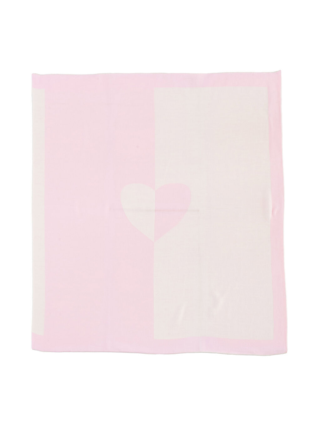 Pembe Kalp Desenli Kız Bebek Battaniye 85x95 cm-3