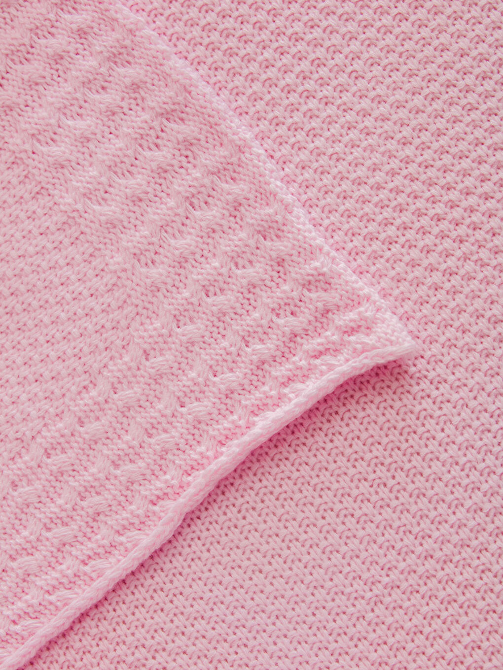 Pembe Desenli Kız Bebek Battaniyesi-3