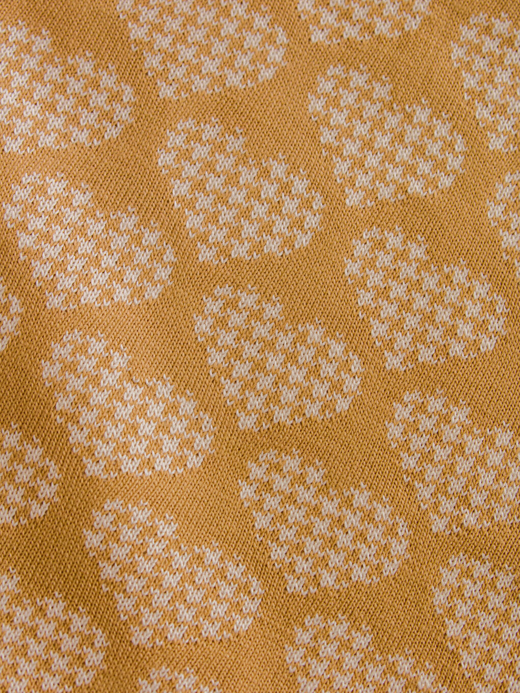 Kahverengi Kalp Desenli Kız Bebek Battaniyesi-2