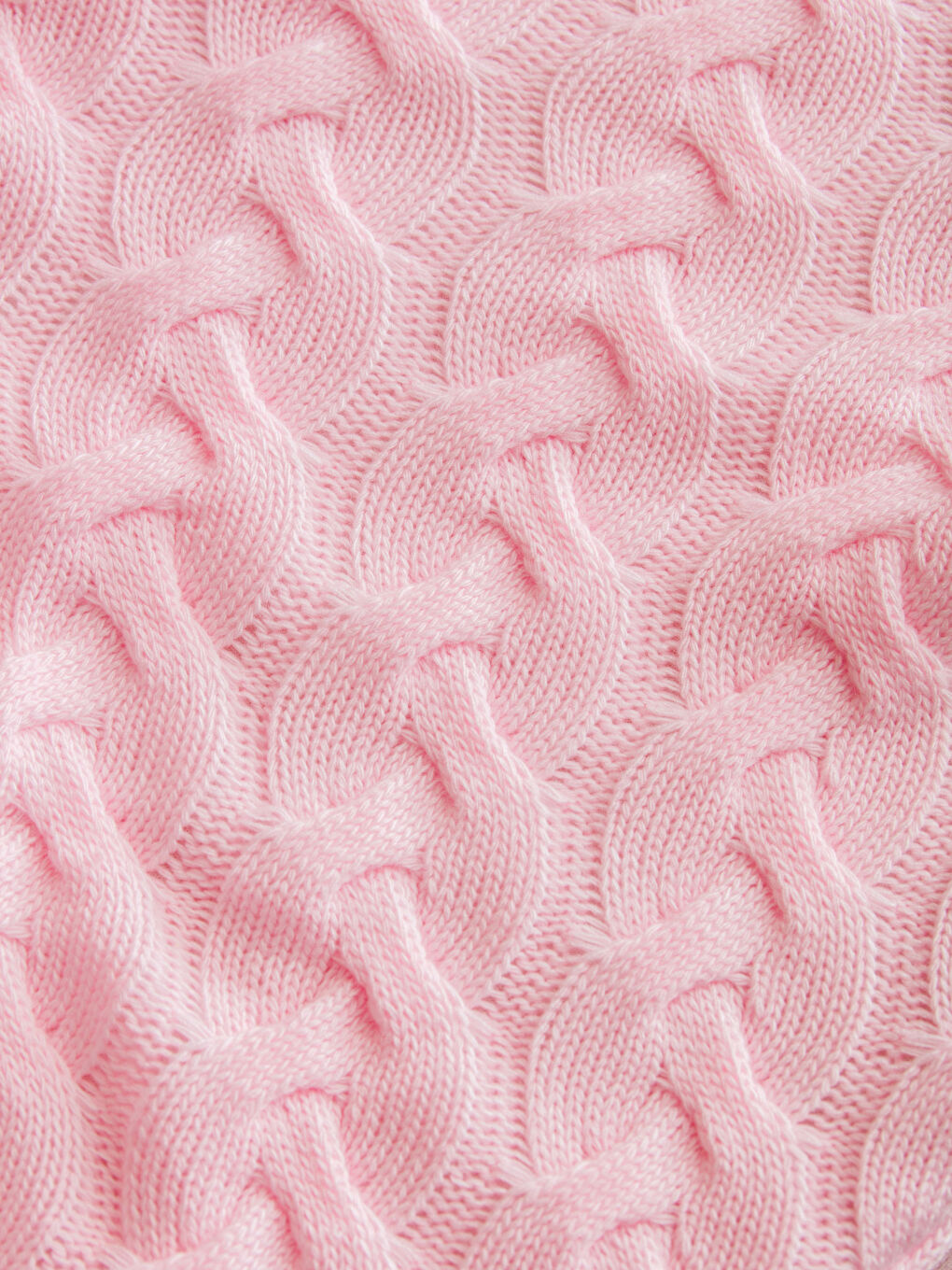 Pembe Desenli Kız Bebek Battaniye 85x95 cm-2