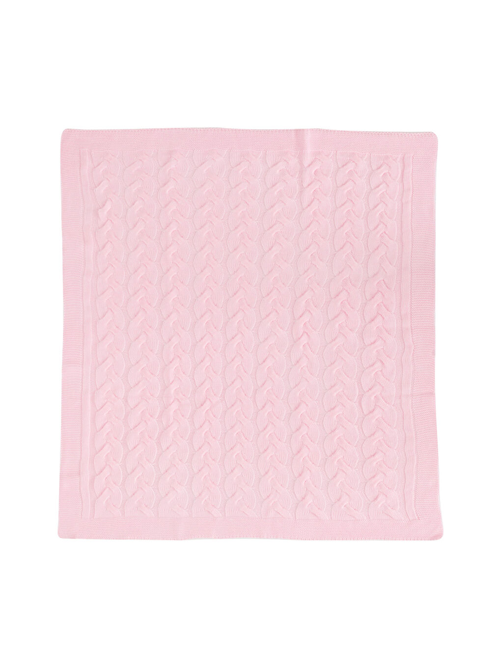 Pembe Desenli Kız Bebek Battaniye 85x95 cm-4