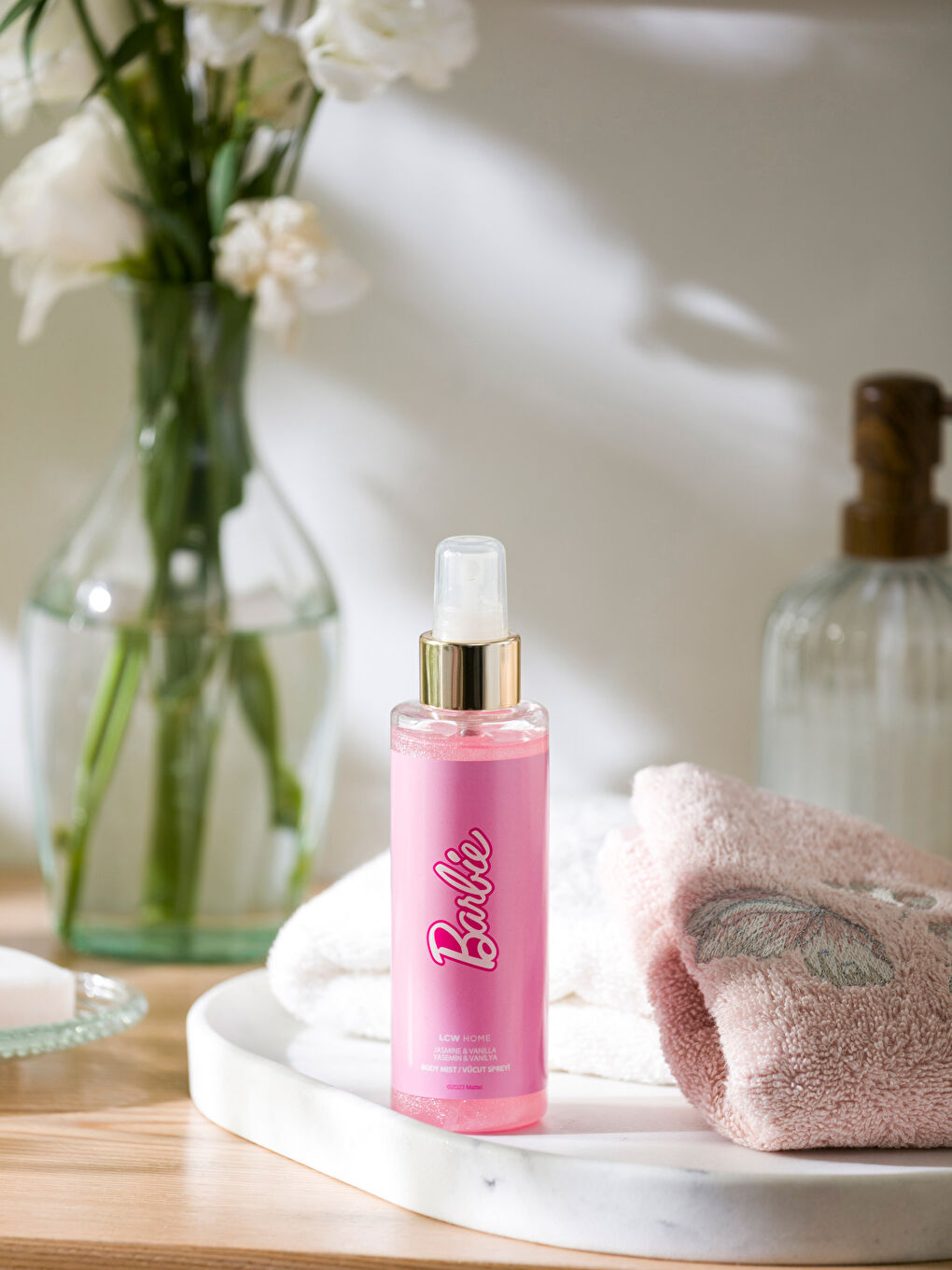 Barbie Baskılı Kız Çocuk Vücut Spreyi