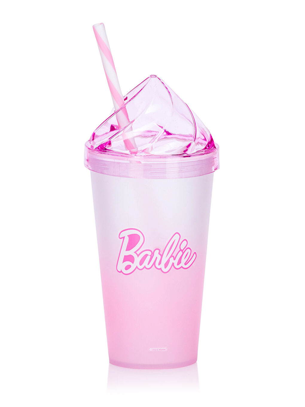 LCW HOME Pembe Barbie Baskılı Kapaklı Bardak 660 ml - 4