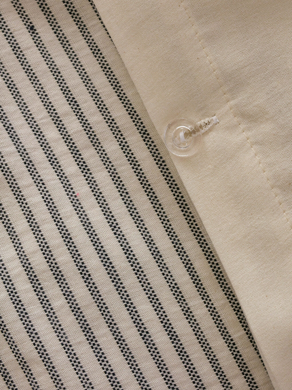 Lacivert Çizgili Çift Kişilik Nevresim Seti-5