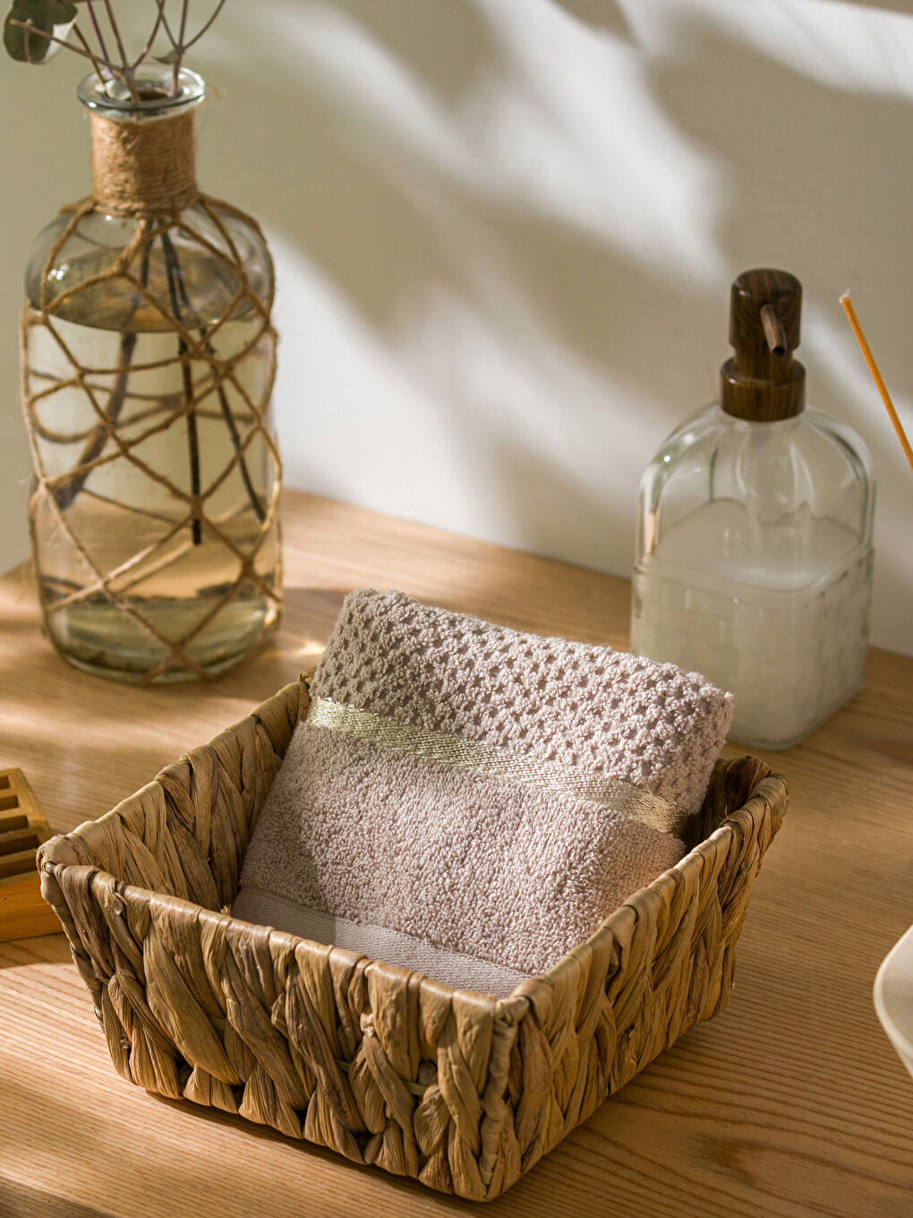 Serviette d'invité Imprimée en Coton 30x50 Cm