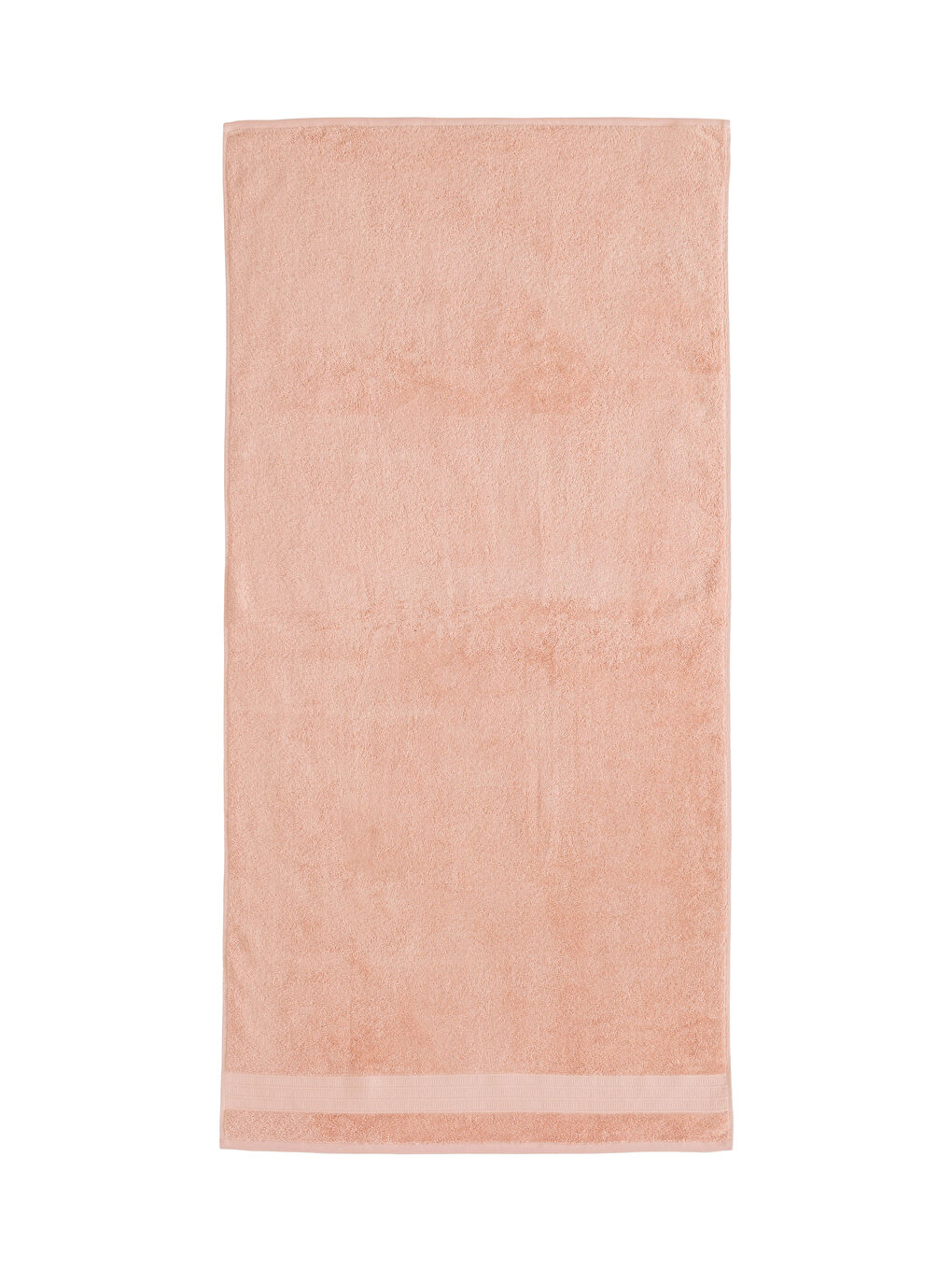 LCW HOME Açık Pembe Desenli Pamuklu Banyo Havlusu 70x140 Cm - 3