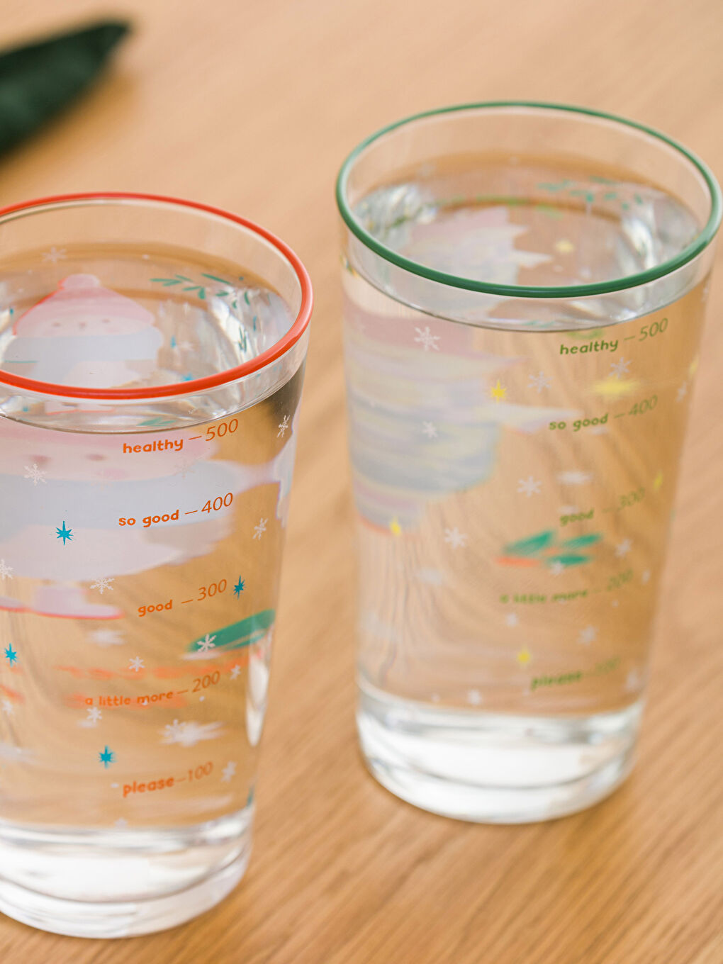 Karışık Baskılı Bardak Seti 2'li 570 ml-3