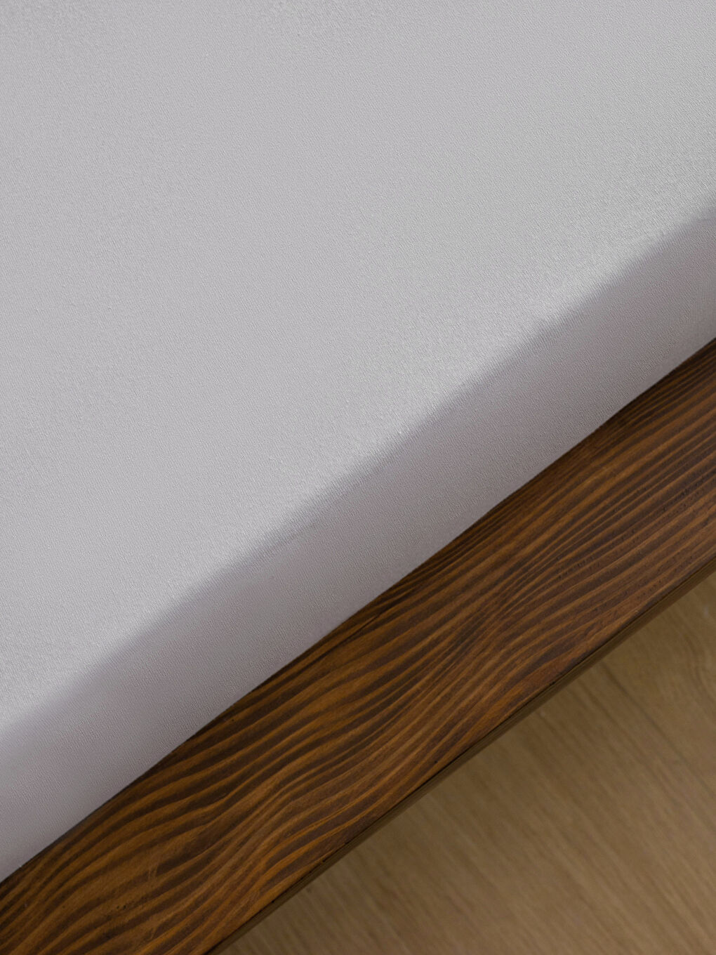 Gri Çift Kişilik Lastikli Battal Boy Çarşaf 180x200x30-1