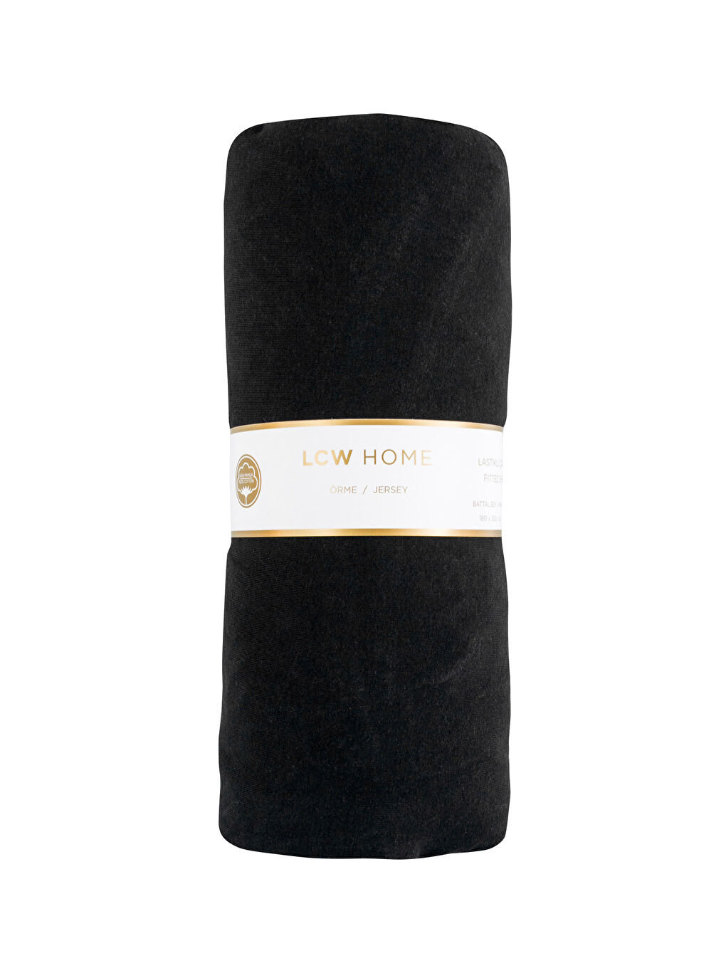 Siyah Çift Kişilik Lastikli Battal Boy Çarşaf 180x200x30-4