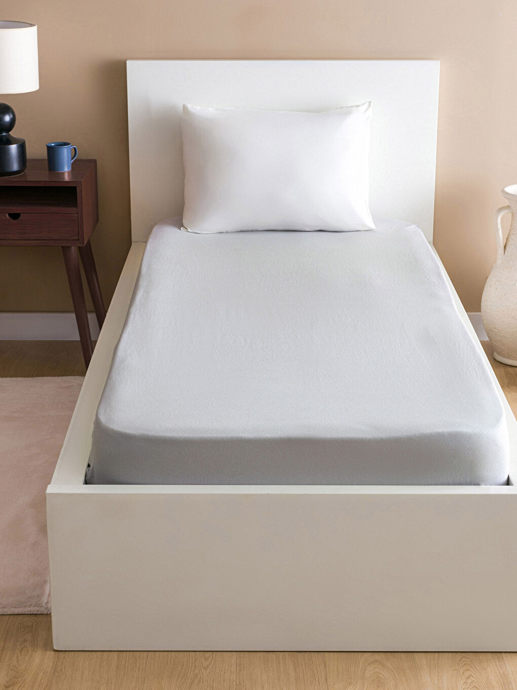 شرشف مفرد محكم محبوك مطاطي 100x200 سم