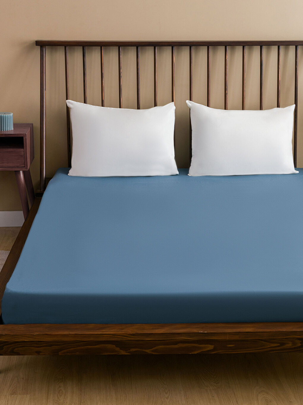 LCW HOME Plain Cotton Double Bed Sheet 260x280 Cm -W3ET63Z8-MQL