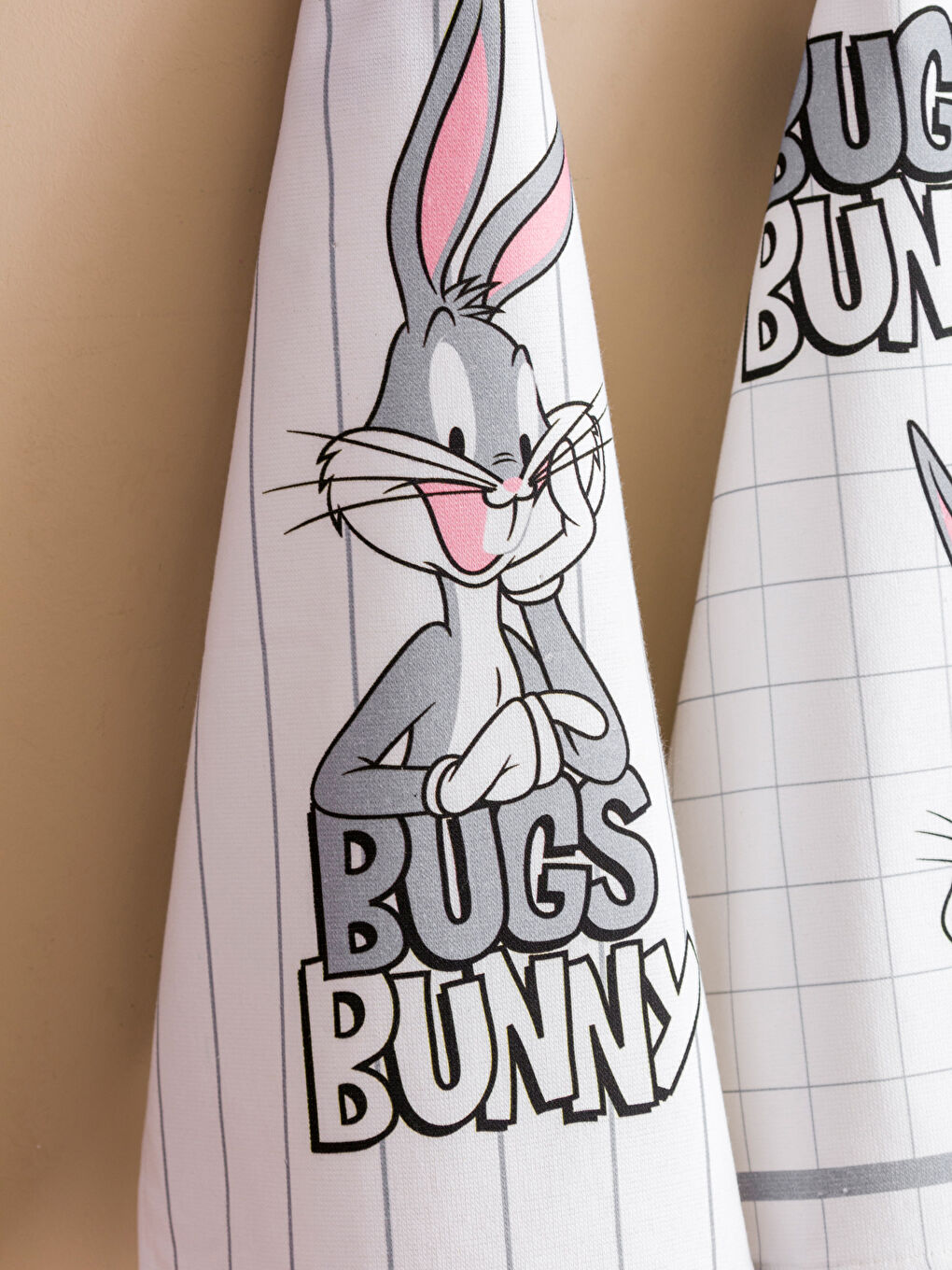 Bugs bunny принтті құрғақ тазалау шүберегі 3 данадан тұратын-2