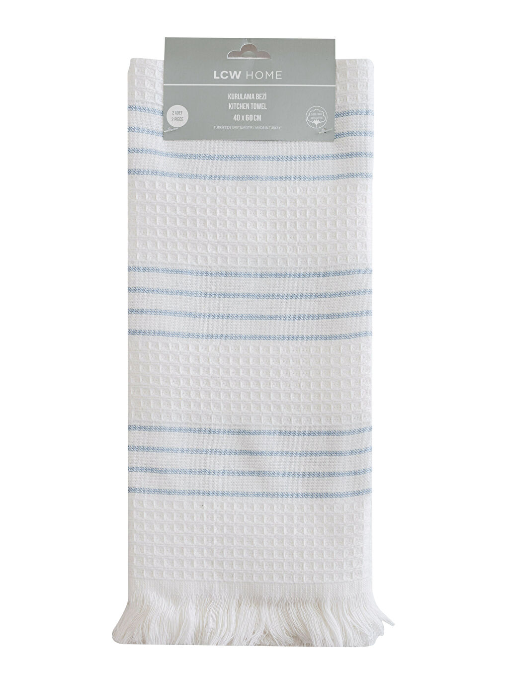 Prosop de ceai vărgat 2 bucăți 40x60 cm-3