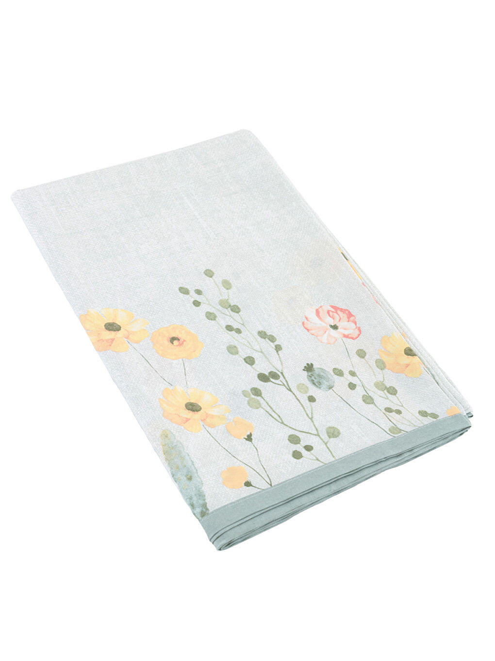 LCW HOME Karişik Çiçek Baskılı Masa Örtüsü 150x200 cm - 4