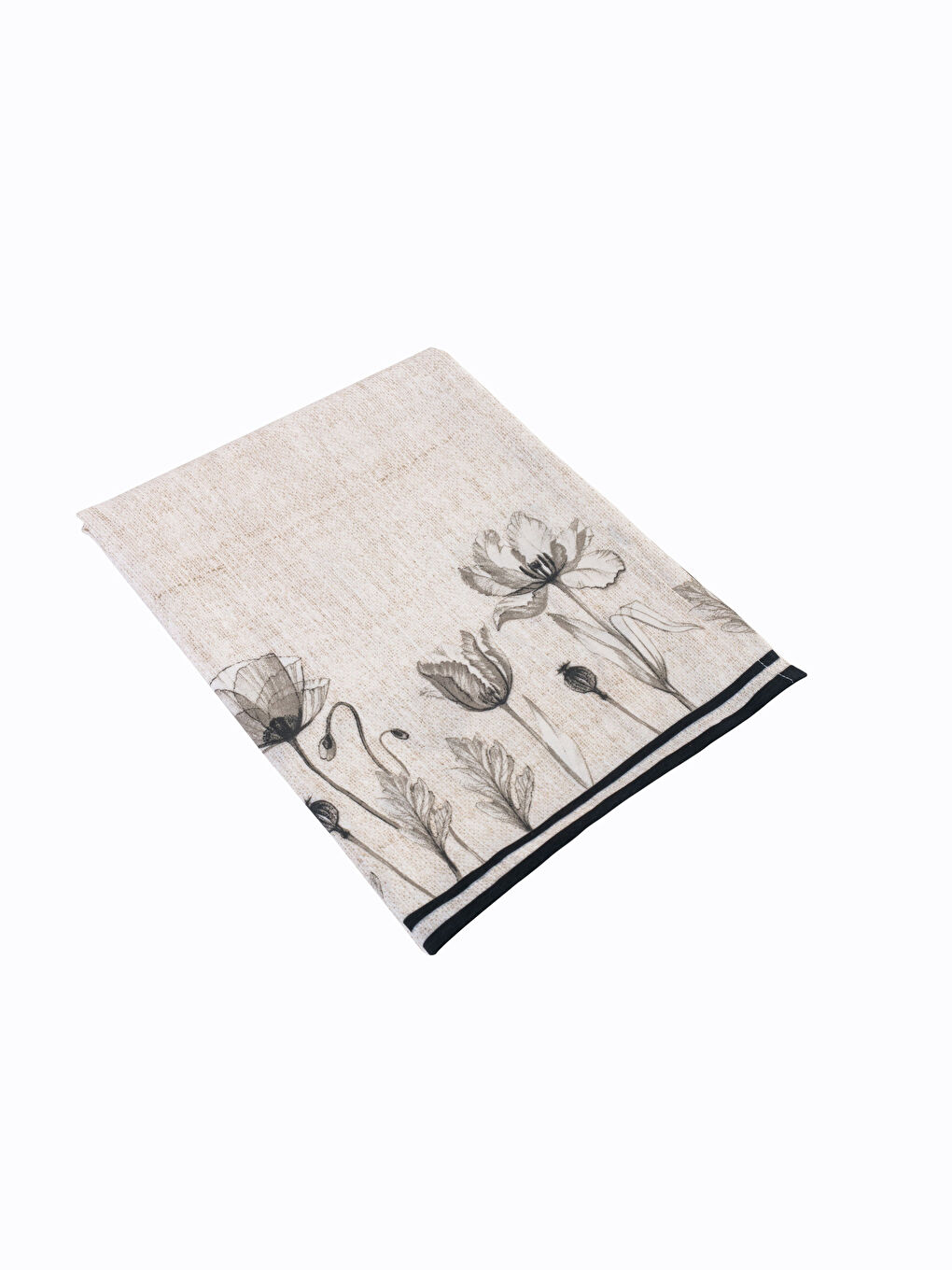 Karışık Çiçek Baskılı Masa Örtüsü 150x200 cm-4