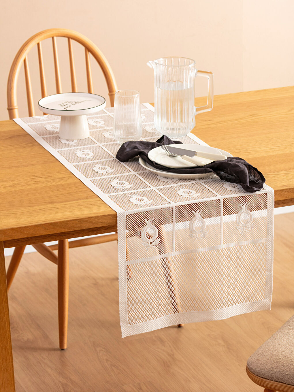 LCW HOME Lace Detailed Runner 45x150 cm -W3EY01Z8-S3R
